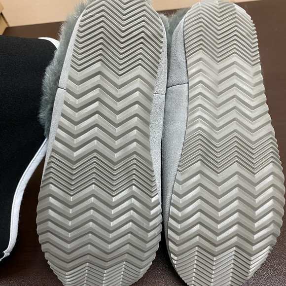 HP 🎊 SOREL Women's Go Coffee Run Slipper — Quarry Quarry Indoor/Outdoor Suede - Picture 4 of 5